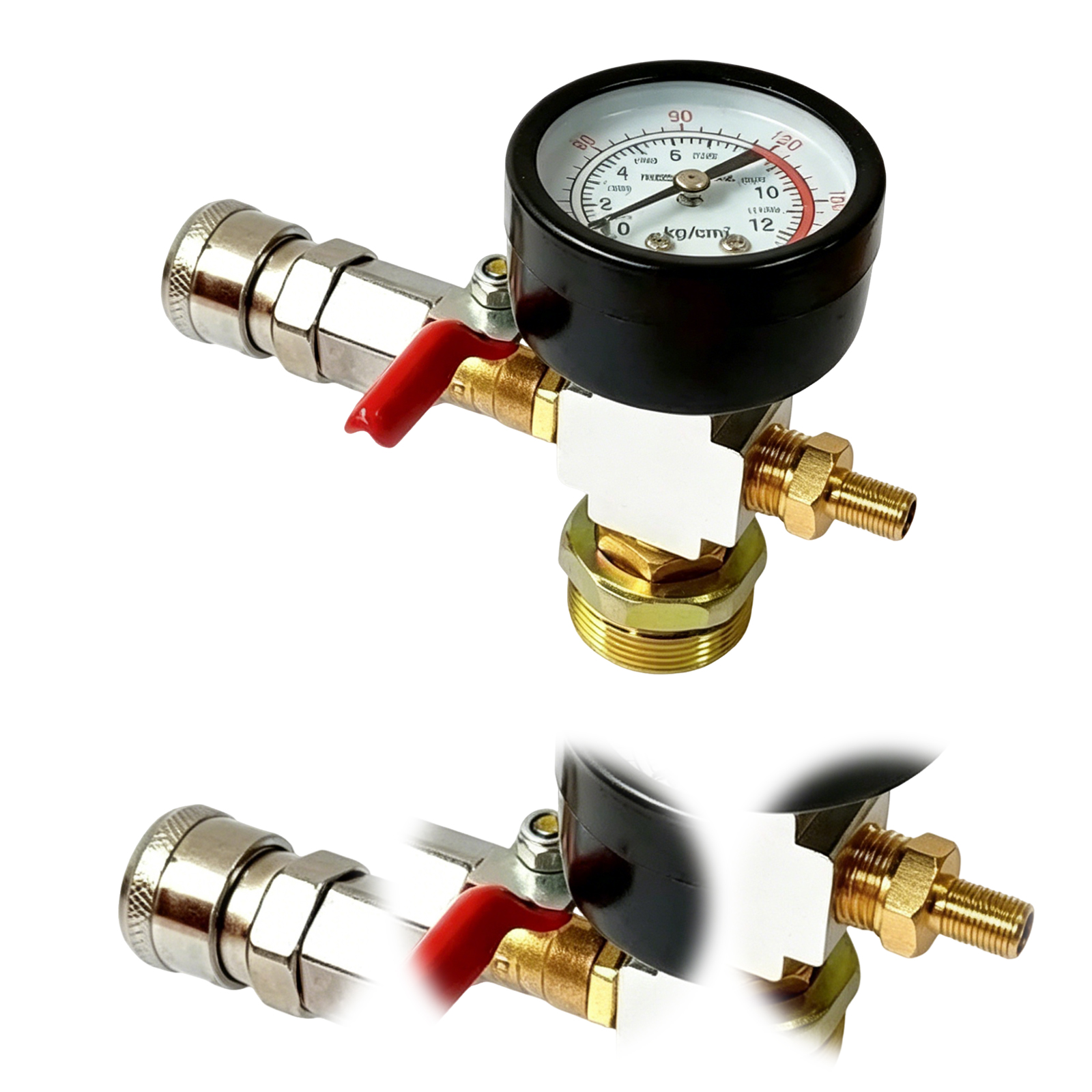 Fire Extinguisher Small - Small Air Tank Pressures Adapter with
