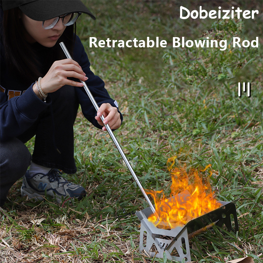 Fire Extinguisher Small - Stainless Steel Blowpipe Pocket Bellow Collapsible