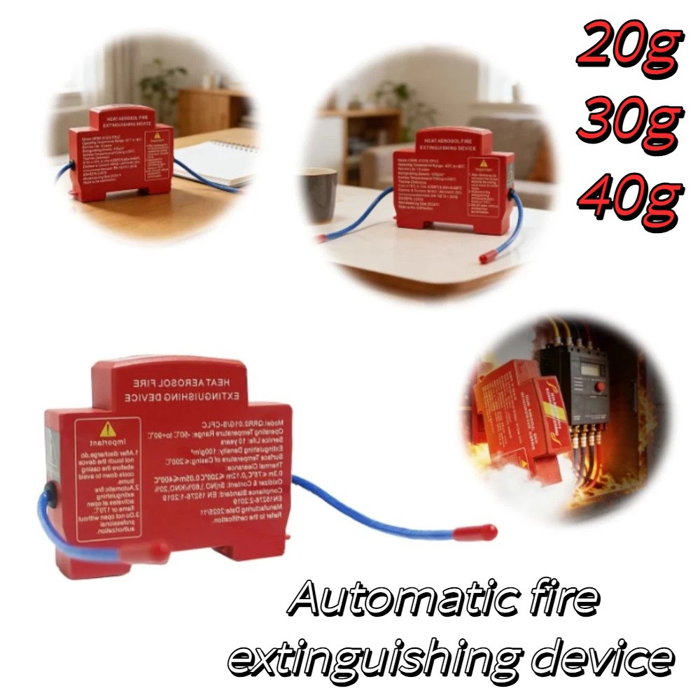 Dual-Line Design Flame Retarda - Fire Extinguisher Small recensie en prijs