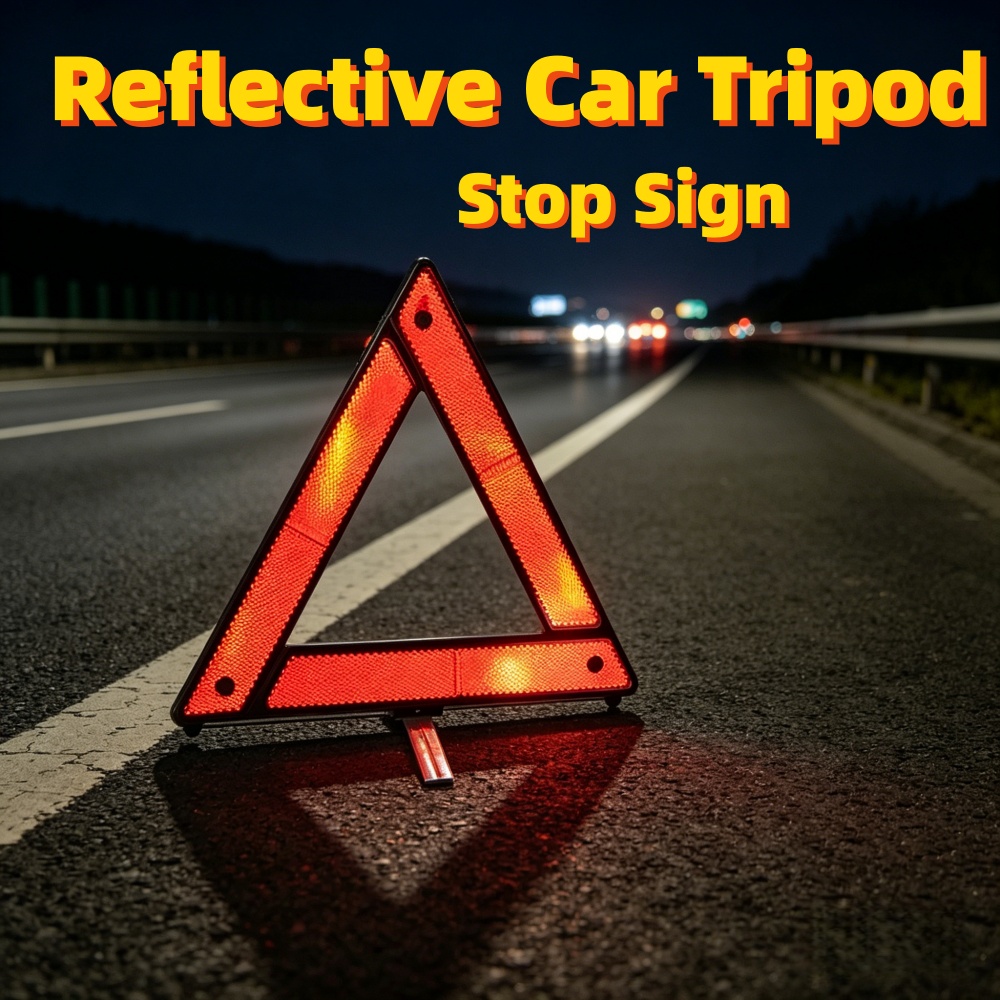 Red Reflective Car Tripod Fold - Emergency Exit Sign recensie en prijs
