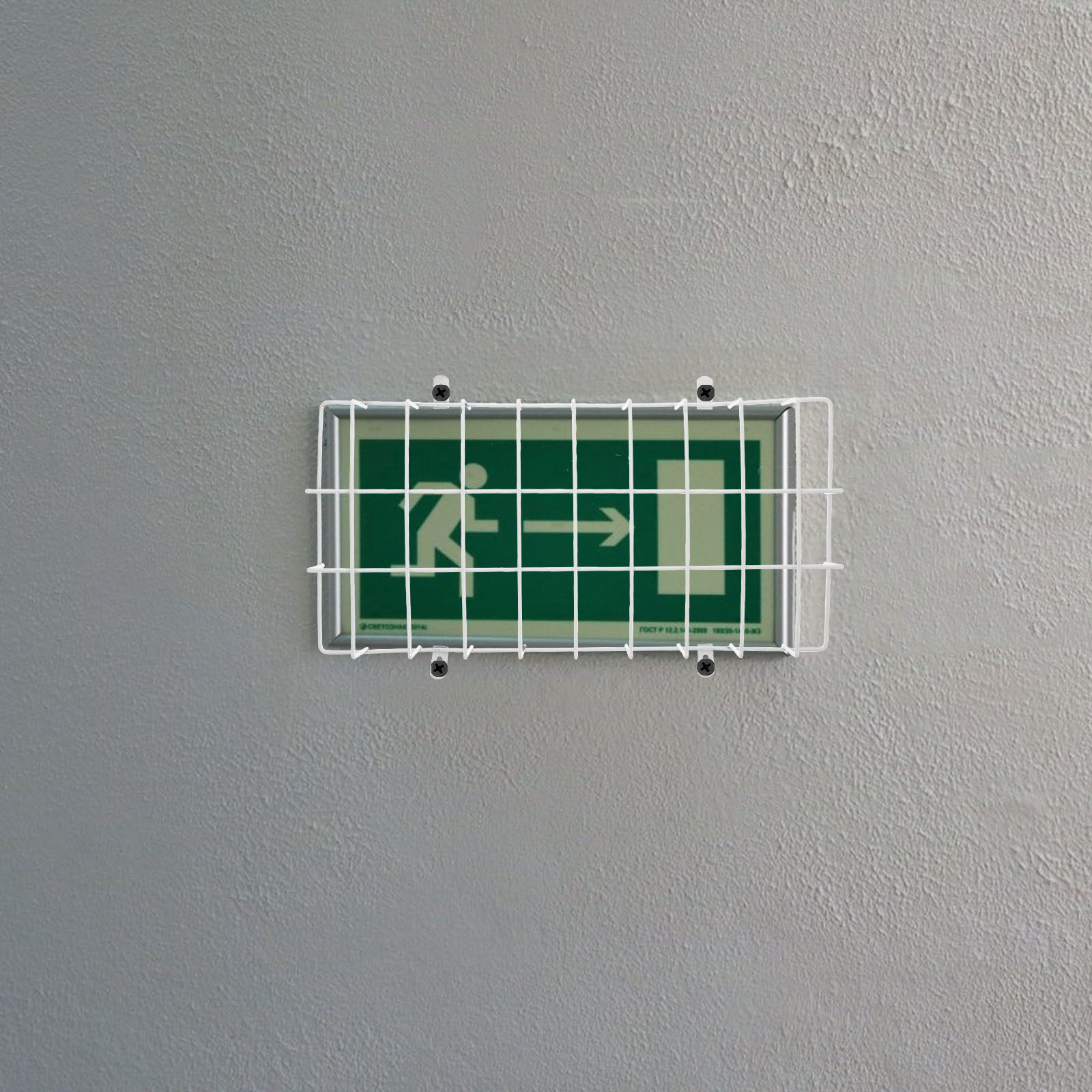 Emergency Light Metal Wire Gua - Emergency Exit Sign recensie en prijs