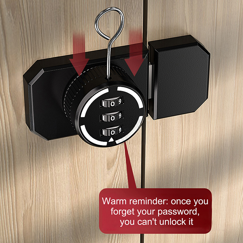1 Set No-Punch Combination Doo - Medicine Cabinet Lock recensie en prijs
