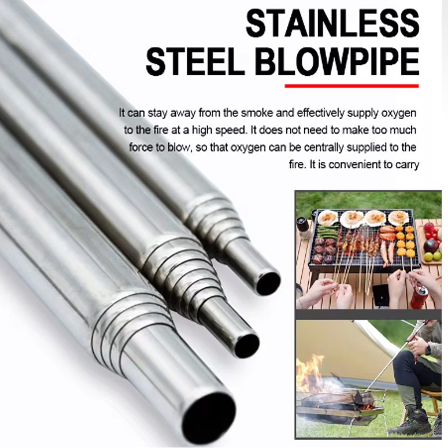 Stainless Steel Blowpipe Pocke - Fire Extinguisher Small recensie en prijs