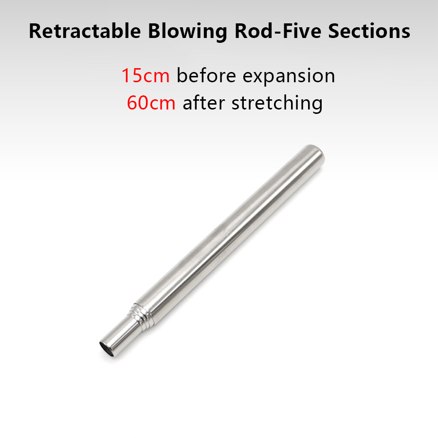 Stainless Steel Blowpipe Pocke - Fire Extinguisher Small recensie en prijs