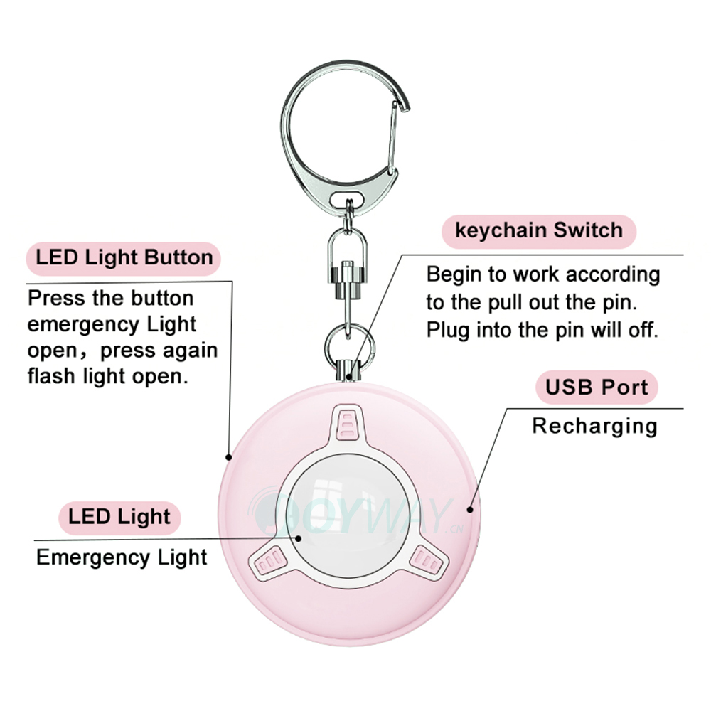 JOYWAY New Personal 130dB Sire - Personal Alarm Keychain recensie en prijs