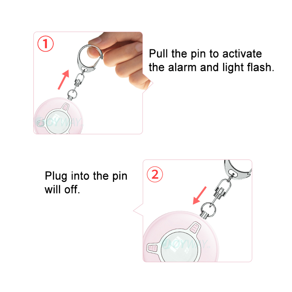 JOYWAY New Personal 130dB Sire - Personal Alarm Keychain recensie en prijs