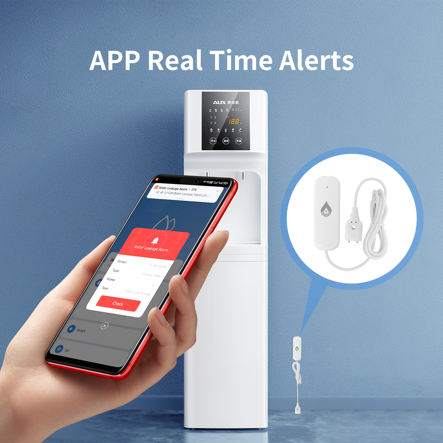 YFK WiFi/Zigbee Water Leakage  - Water Alarm Sensor recensie en prijs