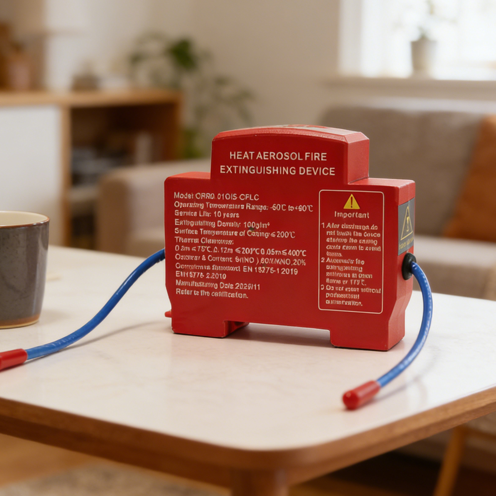 Household Flame Retardant Tool - Fire Extinguisher Small recensie en prijs