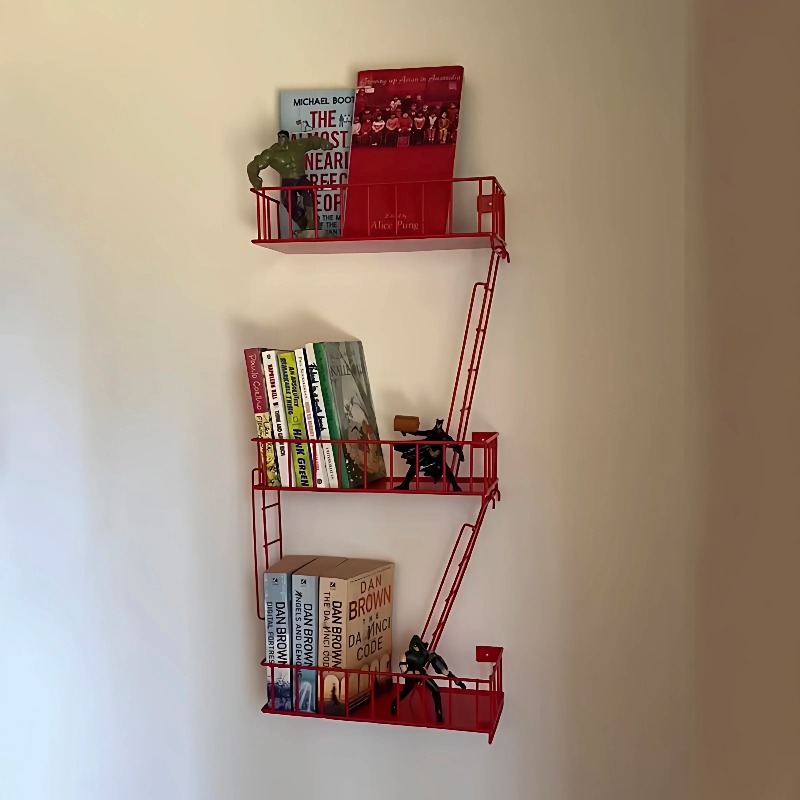 Fire Escape Wall Shelf, 3-Tier - Fire Escape Ladder recensie en prijs