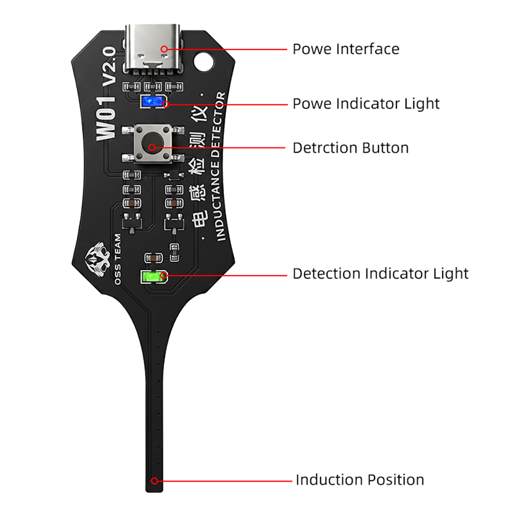 W01 Inductor Detector Tool Mot - Co Detector Plug recensie en prijs