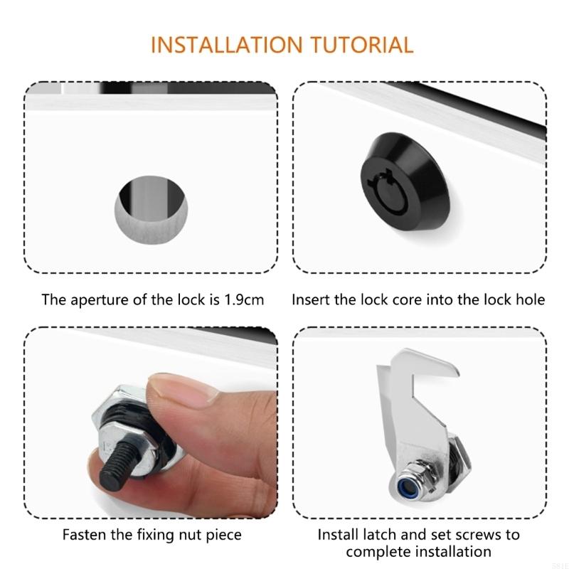 581E 2pcs Heavy Duty Tubulars  - Lockbox Key Secure recensie en prijs