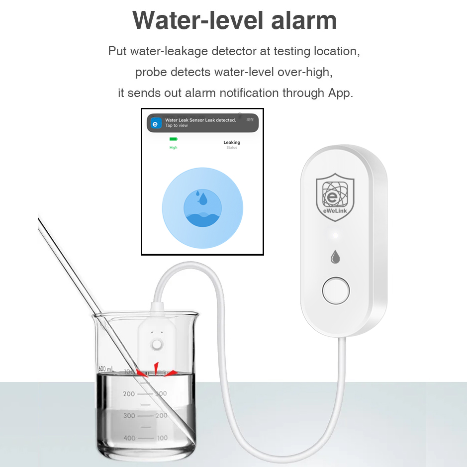 EWelink Zigbee Water Leakage S - Water Alarm Sensor recensie en prijs