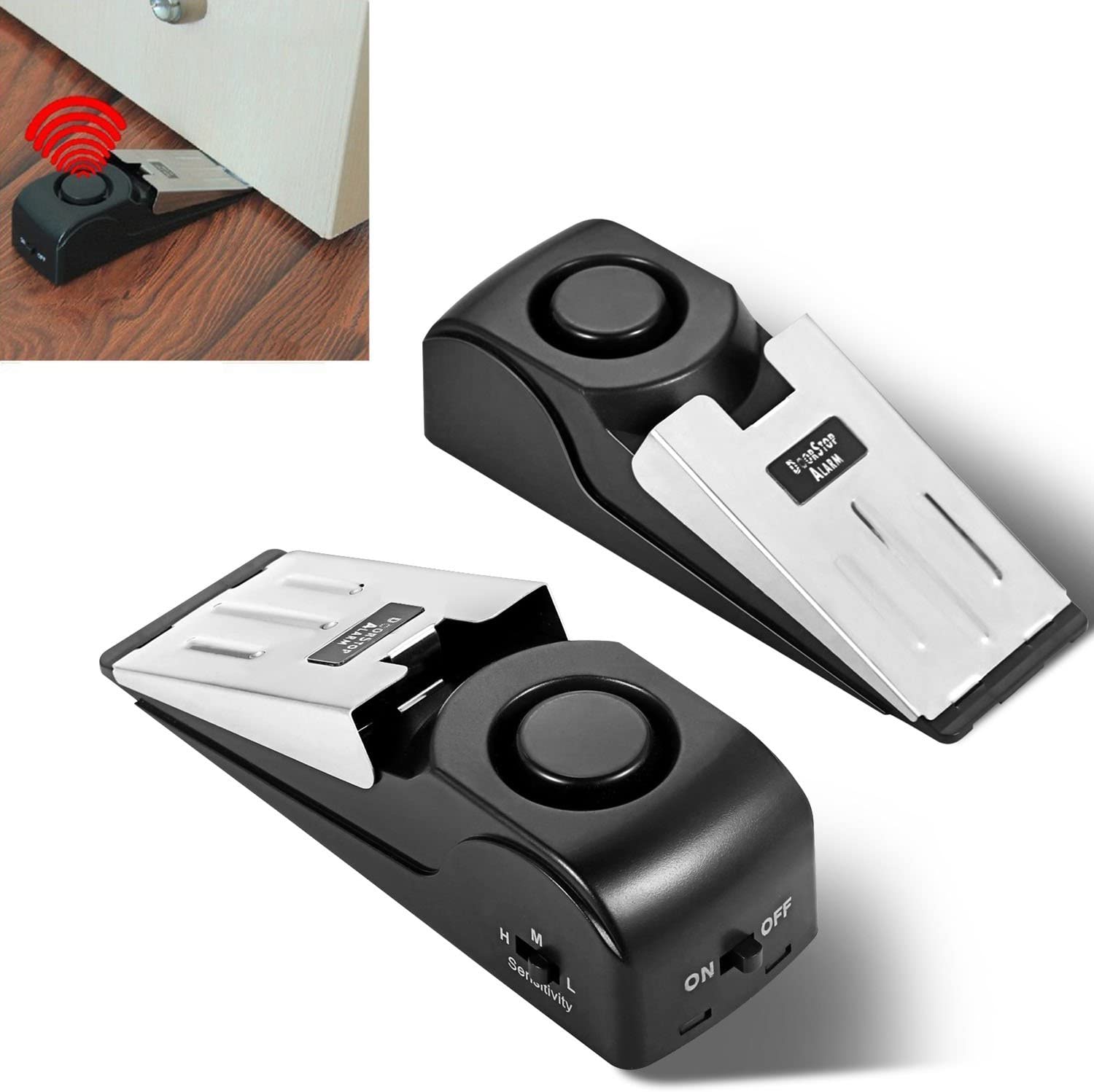 Upgraded Door Stopper Alarm Po - Door Stop Alarm recensie en prijs