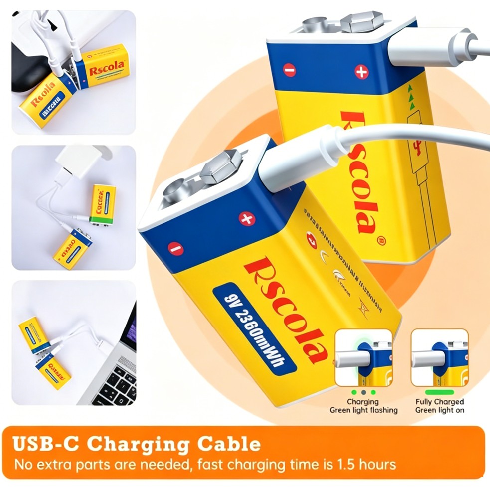 Rechargeable 9V Battery, 23600 - Smoke Detector Interconnected recensie en prijs