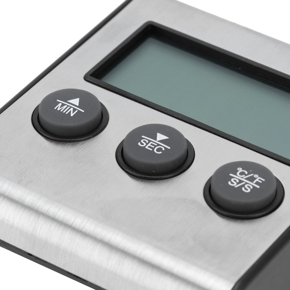 Silver Digital BBQ Meat Thermo - Pool Alarm Float recensie en prijs