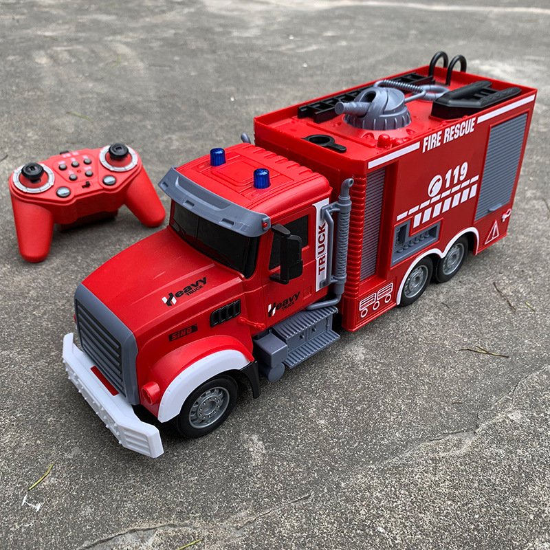 2.4G RC Fire Engine Car with S - Fire Escape Ladder recensie en prijs