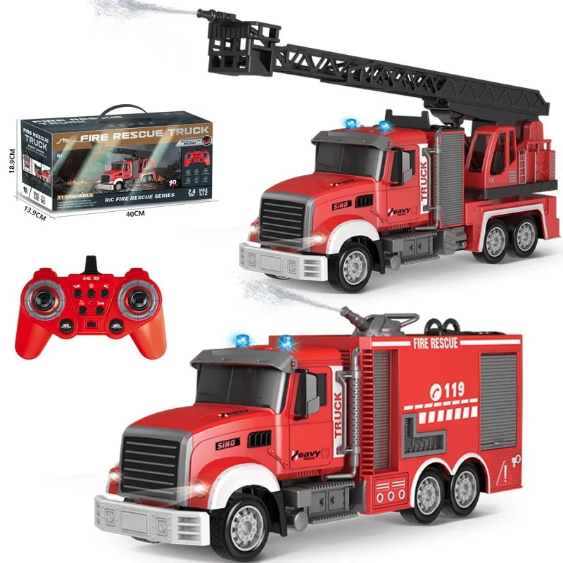 2.4G RC Fire Engine Car with S - Fire Escape Ladder recensie en prijs