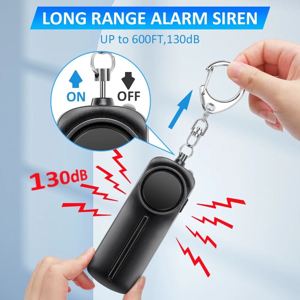 Self Defense Alarm 130dB Ultra - Personal Alarm Keychain recensie en prijs