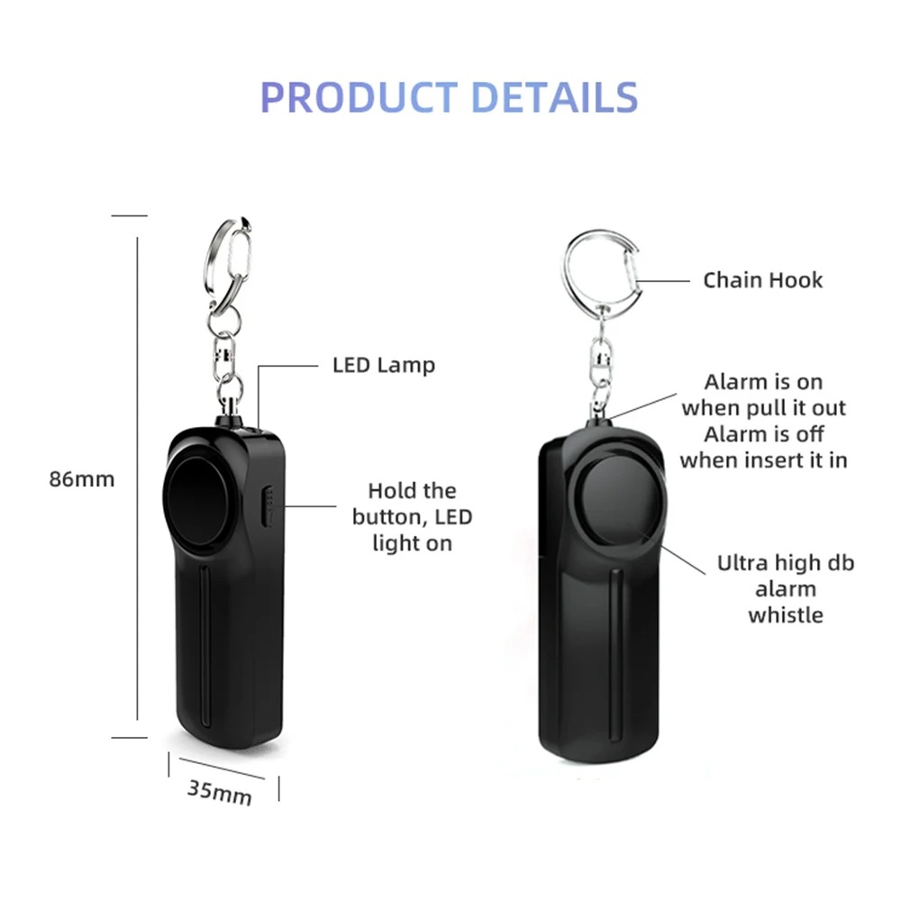Self Defense Alarm 130dB Ultra - Personal Alarm Keychain recensie en prijs