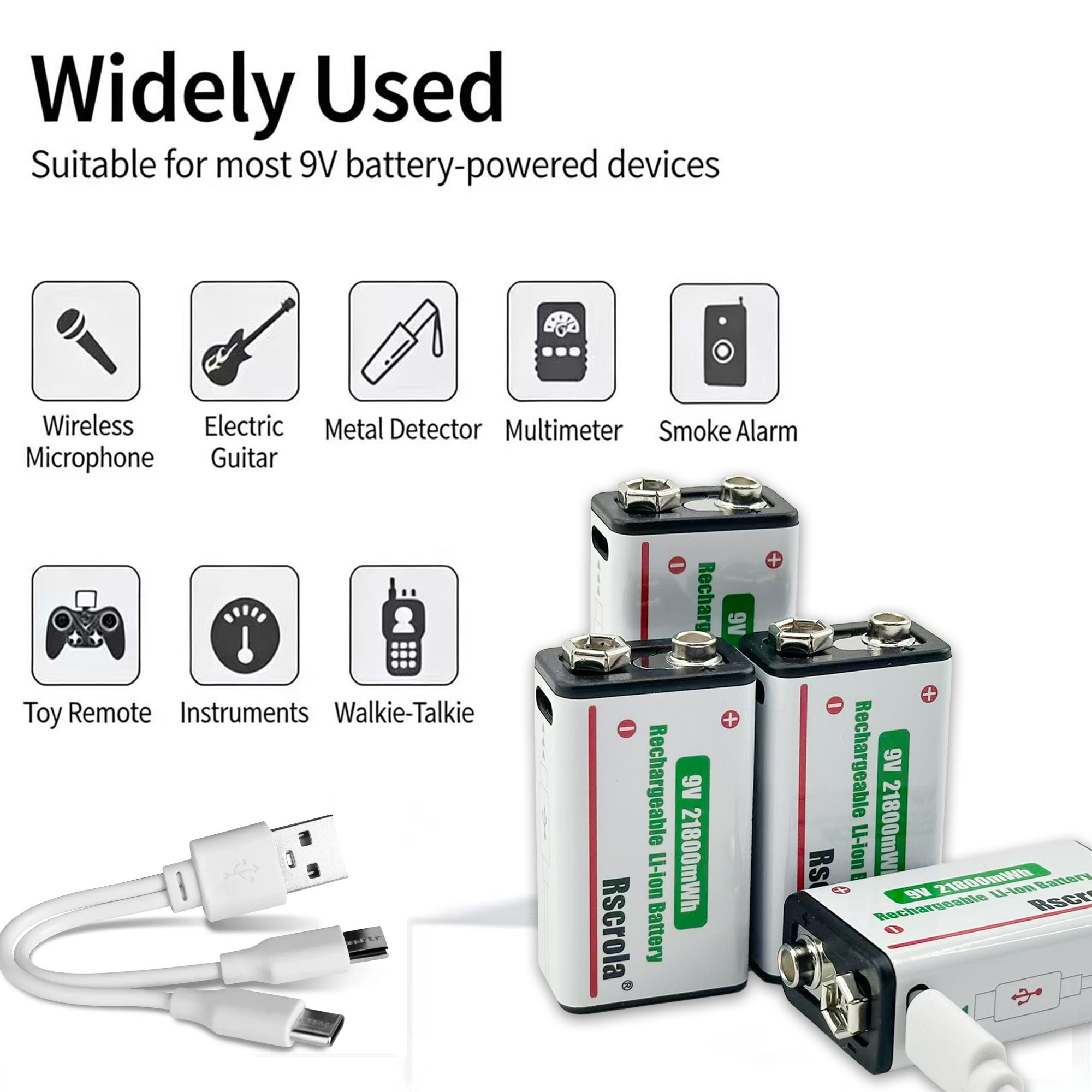 Long-Lasting 9V Lithium Ion Re - Smoke Detector Interconnected recensie en prijs