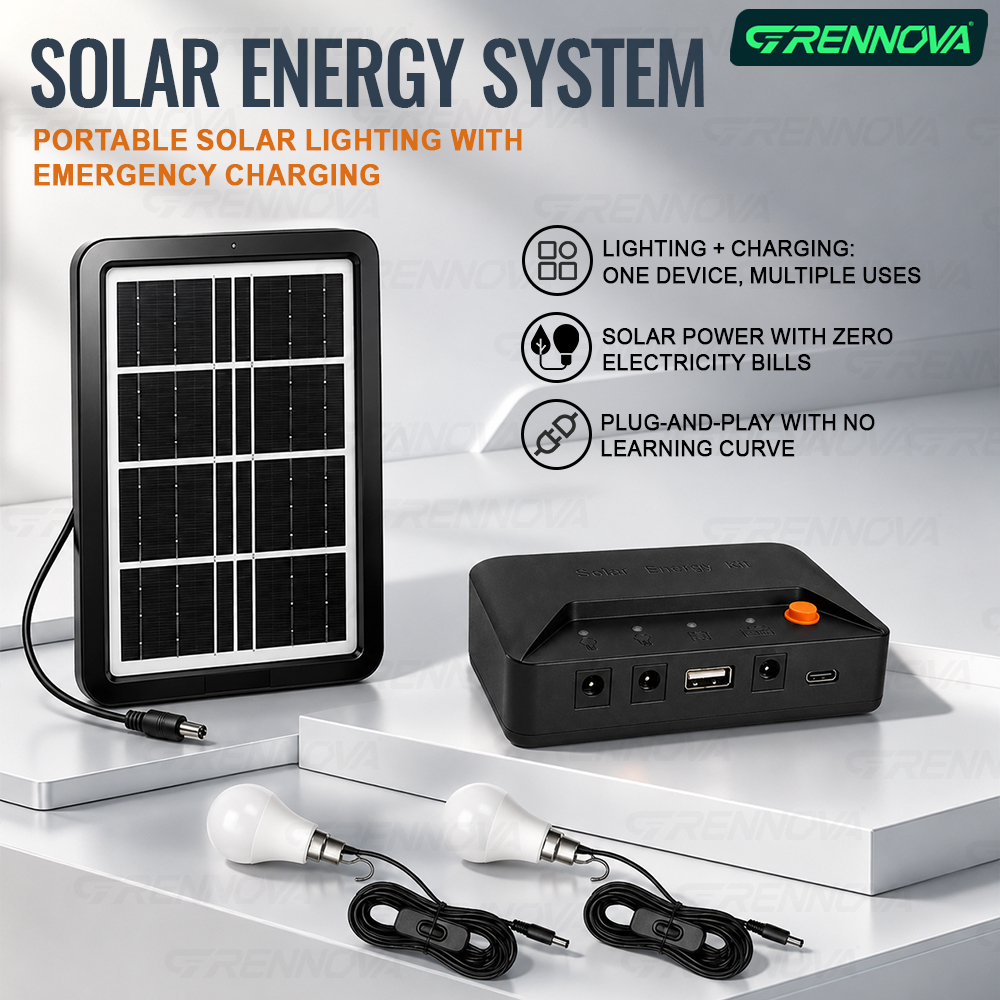 Grennova Portable Complete Sol - Power Outage Light recensie en prijs