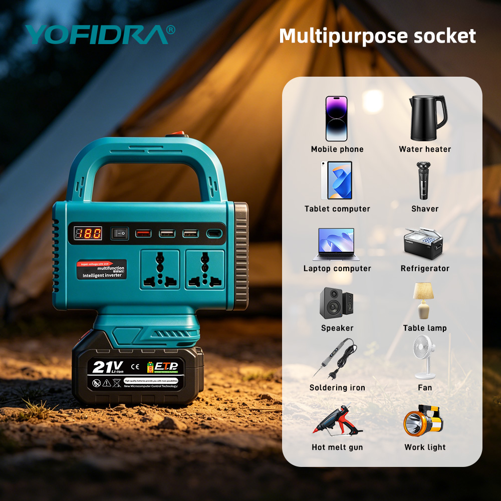 YOFIDRA 220V Portable Power In - Power Outage Light recensie en prijs