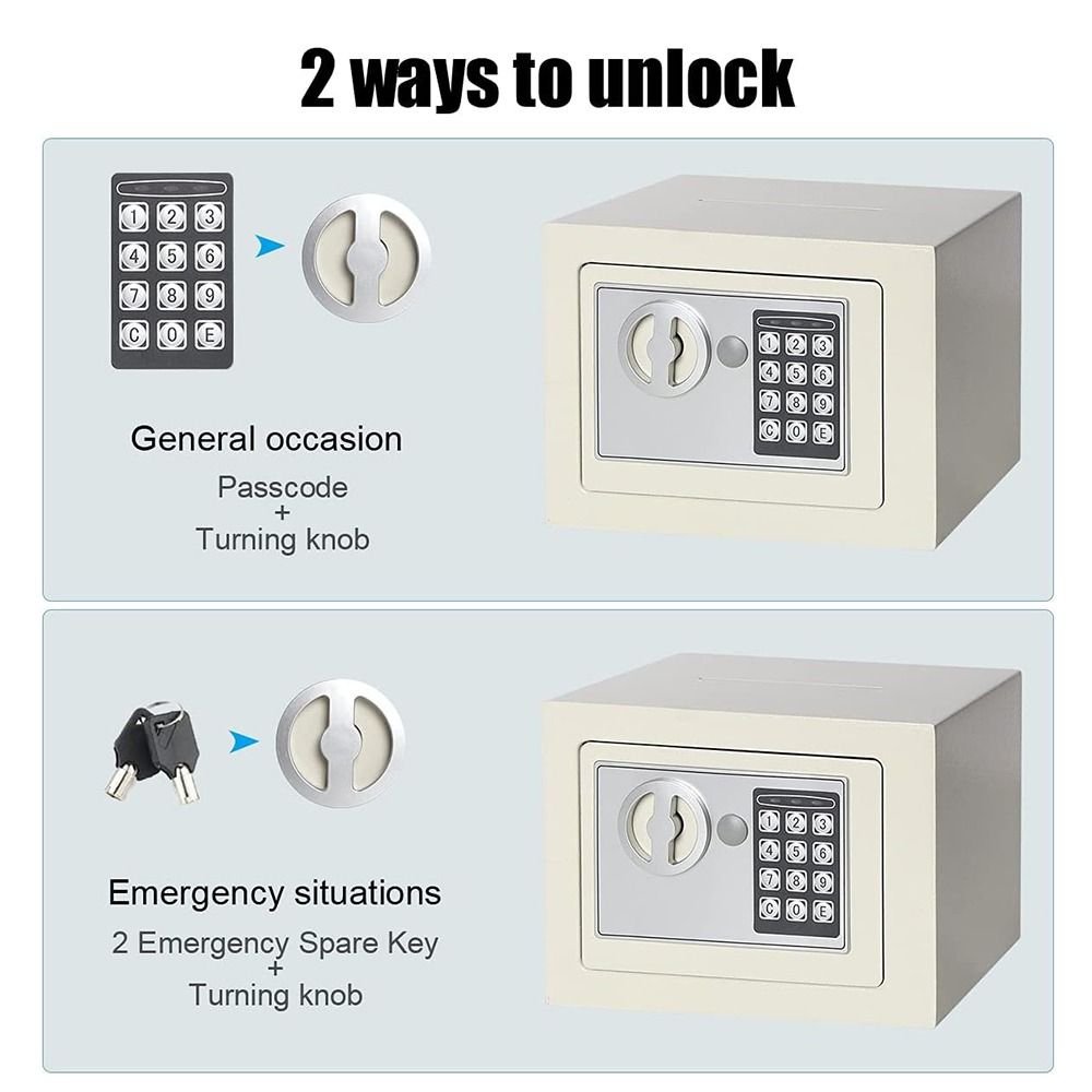 Anti-Theft Piggy Bank Password - Lockbox Key Secure recensie en prijs