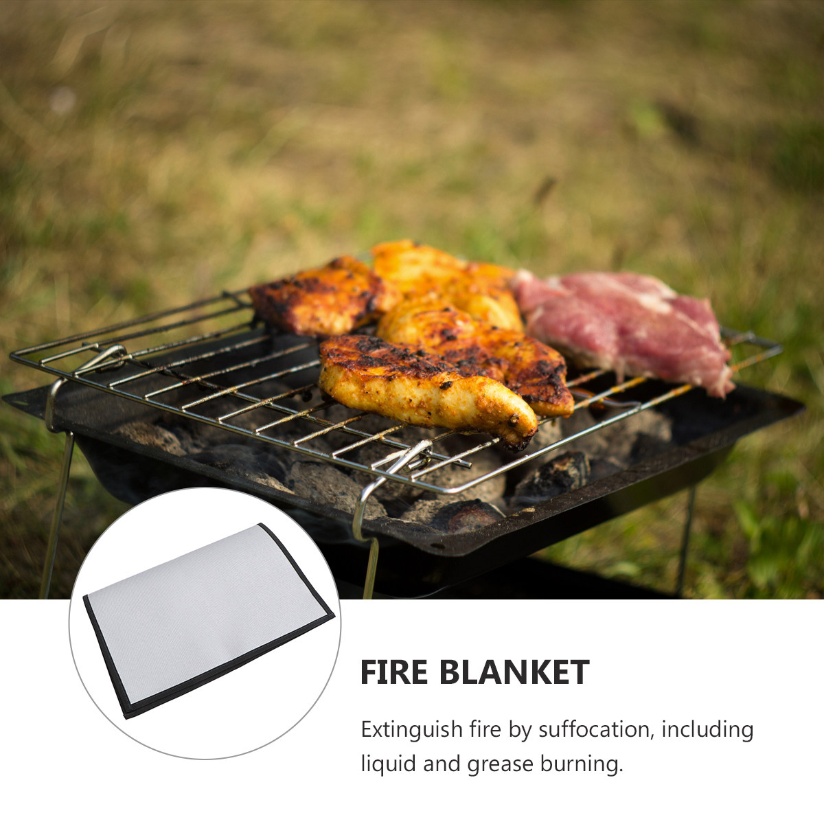1Pcs Fireproof Blanket Portabl - Fire Blanket Kitchen recensie en prijs