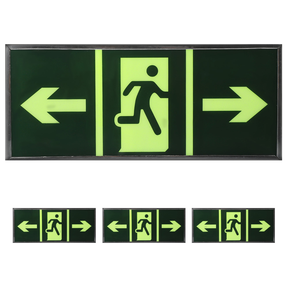 4Pcs Safety Exit Sign Stickers - Emergency Exit Sign recensie en prijs
