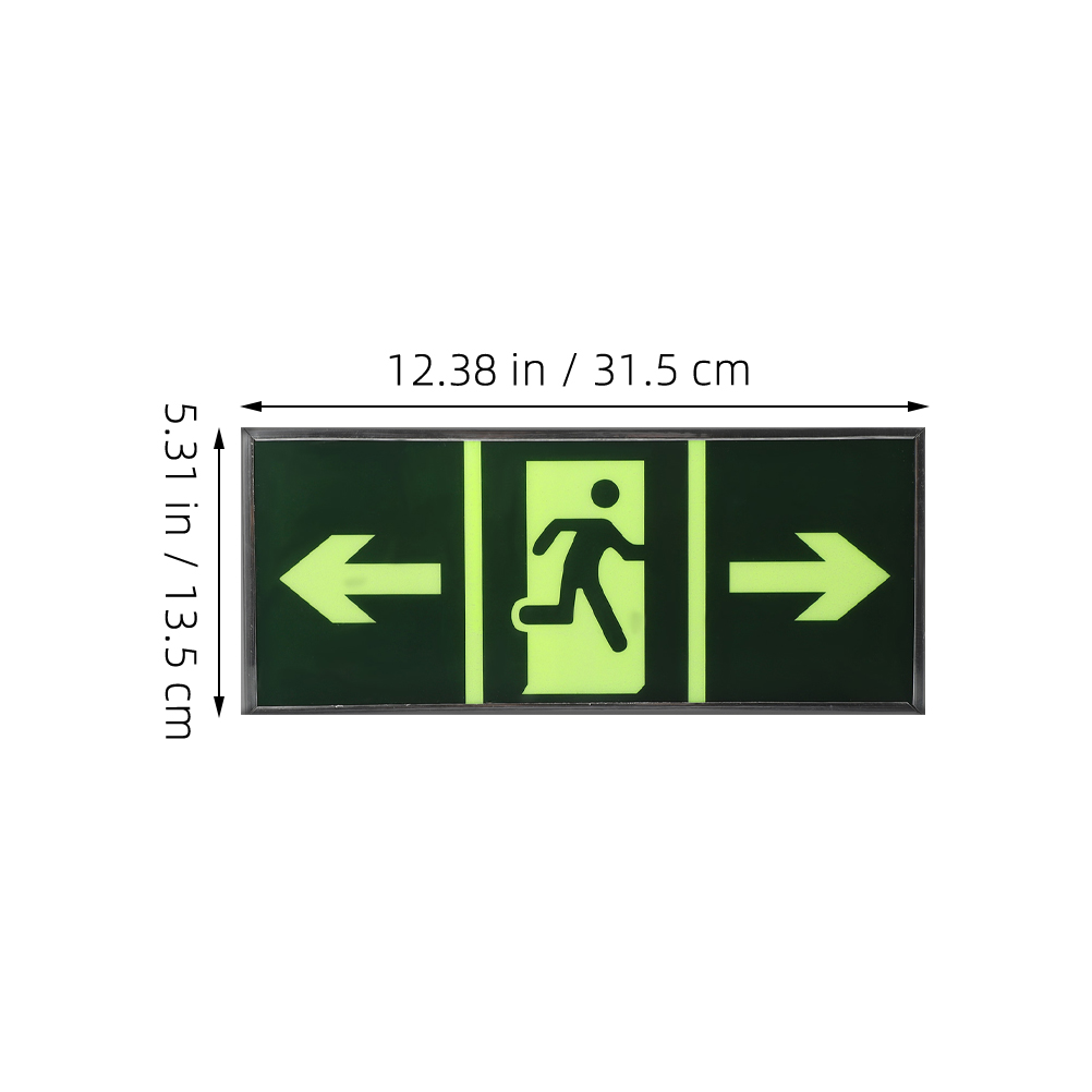 4Pcs Safety Exit Sign Stickers - Emergency Exit Sign recensie en prijs