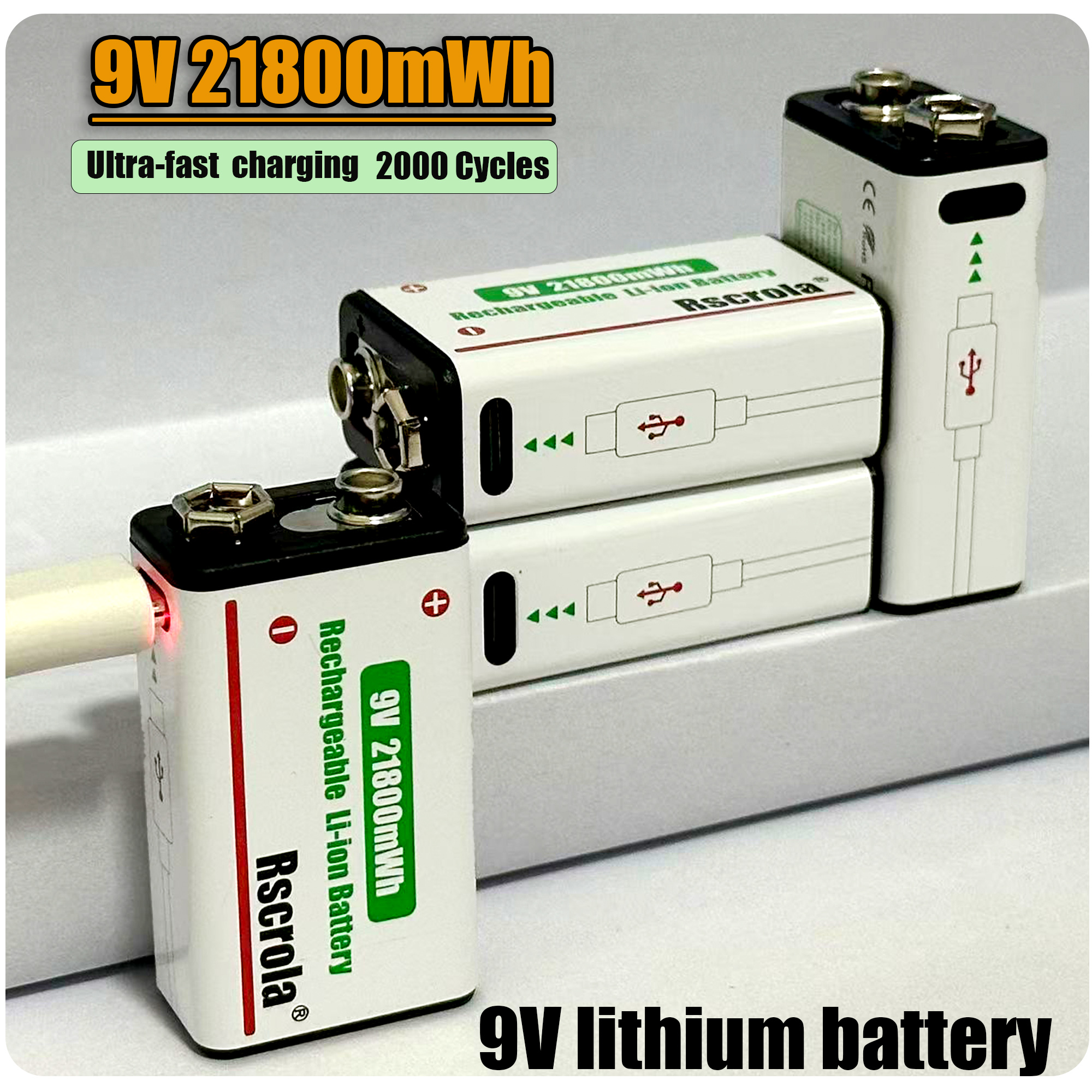 9V Lithium ion Rechargeable Ba - Smoke Detector Interconnected recensie en prijs