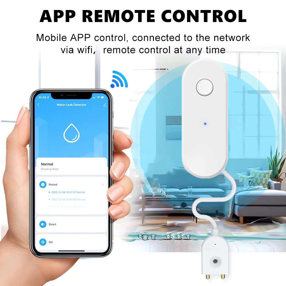 Tuya WiFi Smart Water Leak Sen - Water Alarm Sensor recensie en prijs
