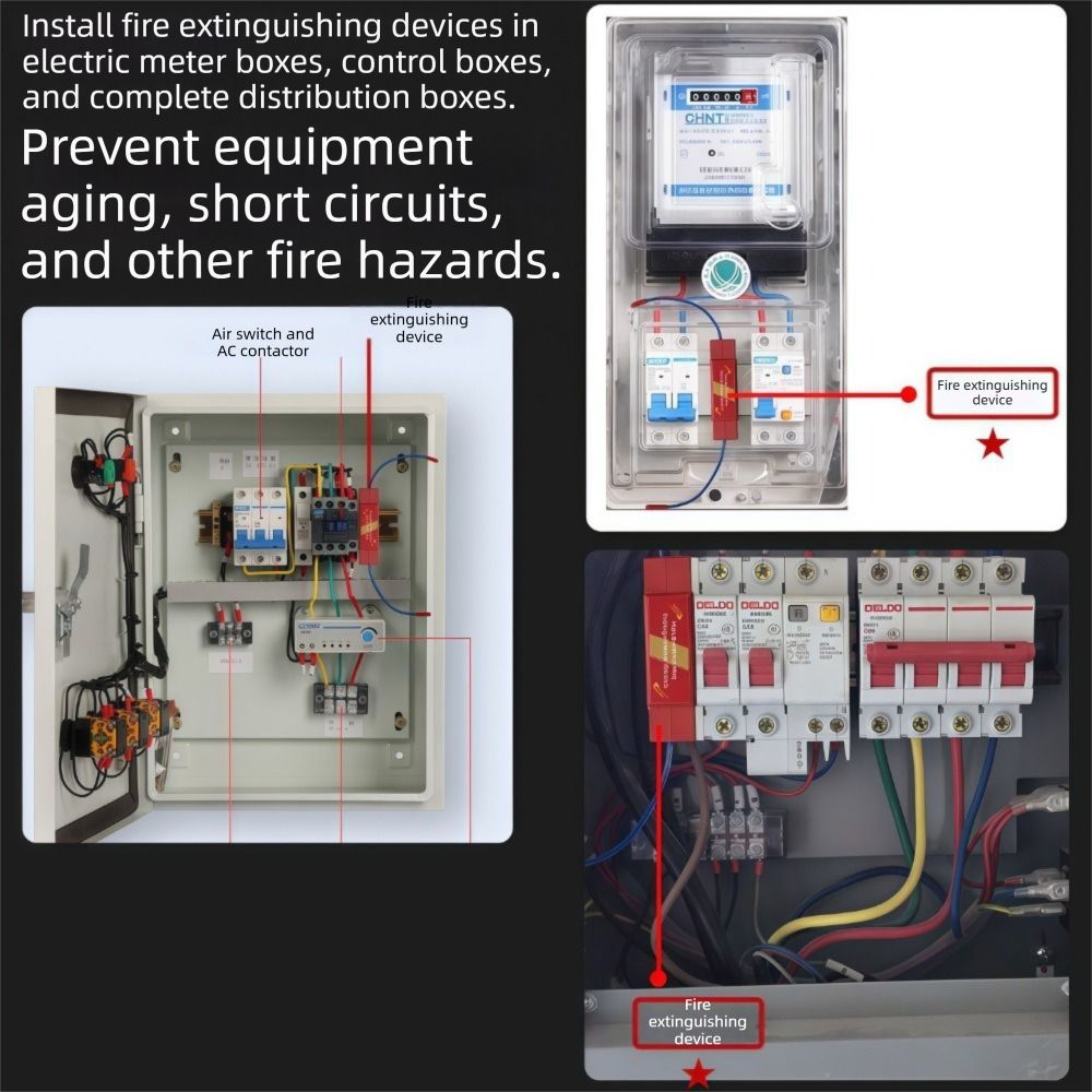 Dual-Line Design Flame Retarda - Fire Extinguisher Small recensie en prijs