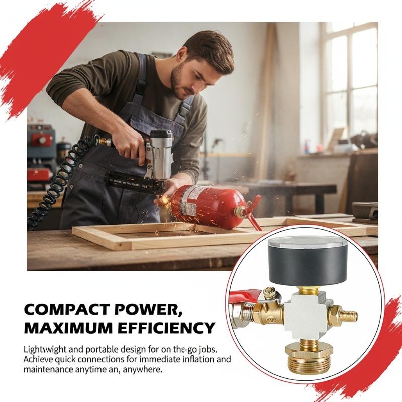 Portable Mobile Air Compressor - Fire Extinguisher Small recensie en prijs