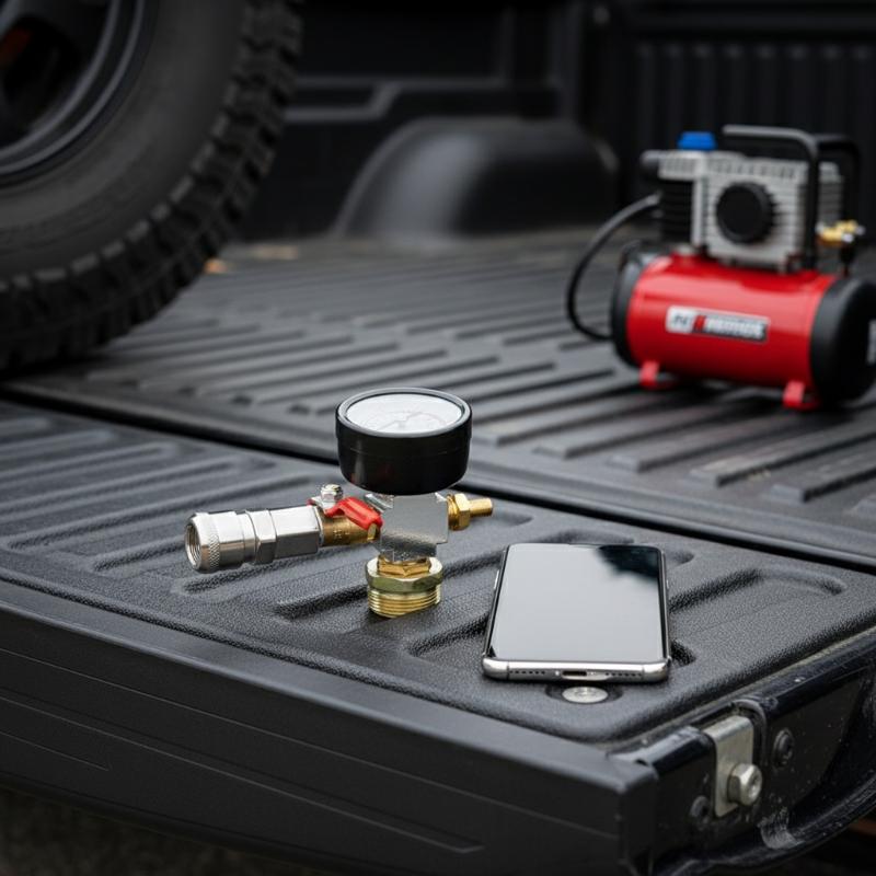 Portable Mobile Air Compressor - Fire Extinguisher Small recensie en prijs