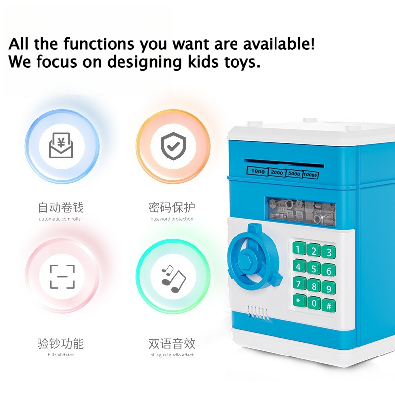 Creative Kids Piggy Bank Autom - Lockbox Key Secure recensie en prijs