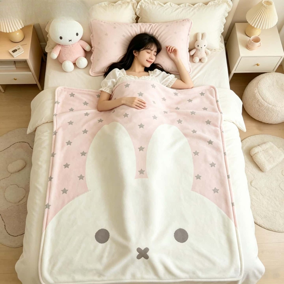 Kawaii Miffy Blanket Cartoon M - Fire Blanket Kitchen recensie en prijs