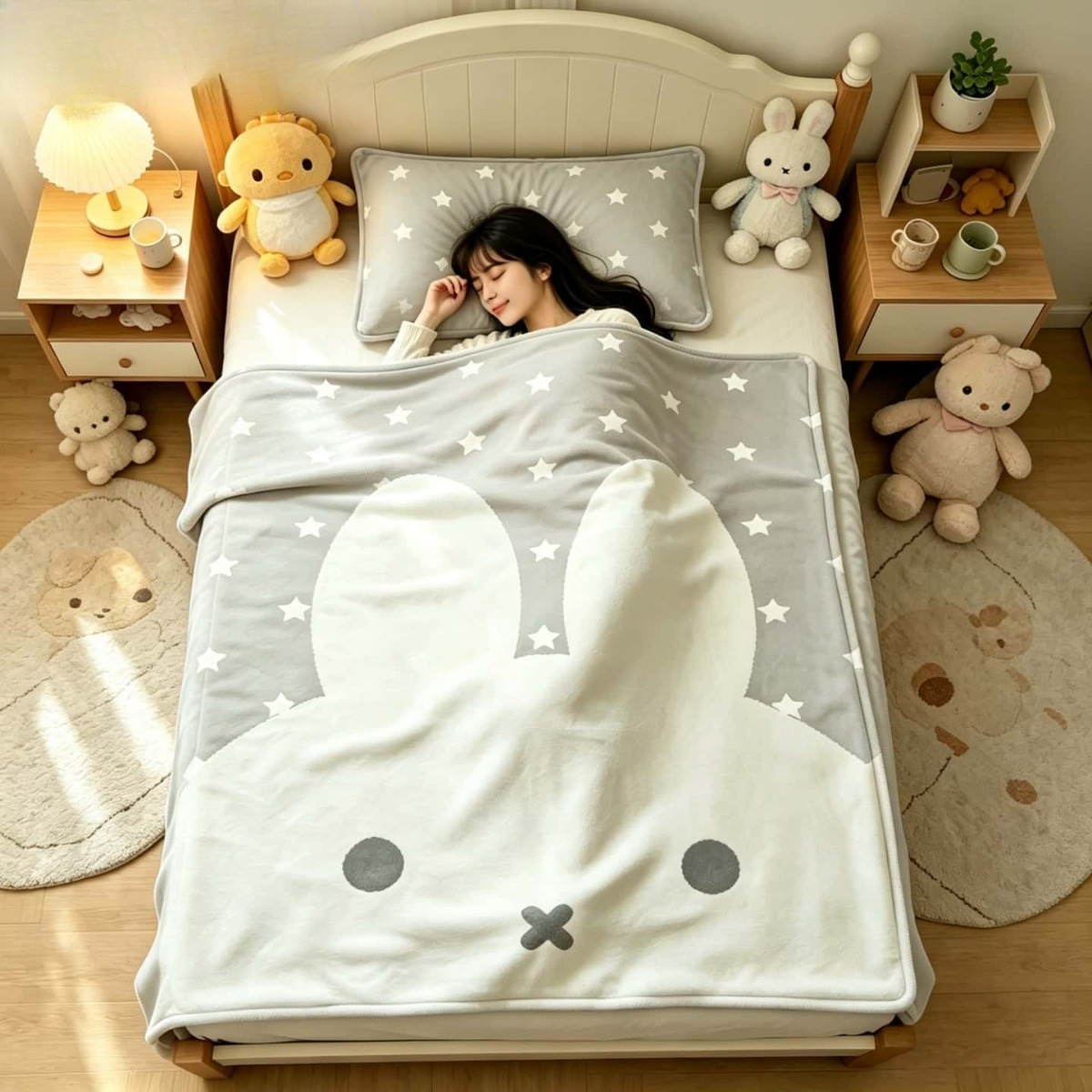 Kawaii Miffy Blanket Cartoon M - Fire Blanket Kitchen recensie en prijs